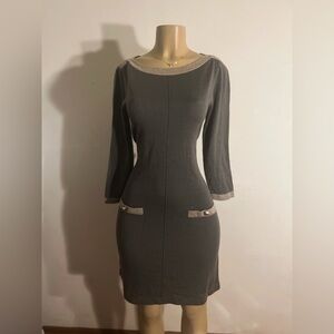 New NWOT Grey Glittery Nine West Dress